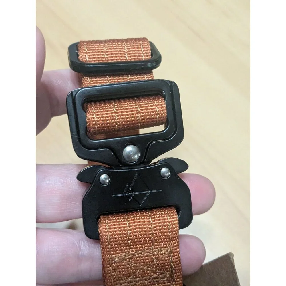 Made to ROAM Dog Collar Heavy Duty Nylon w/Quick-Release Metal Buckle sz 0